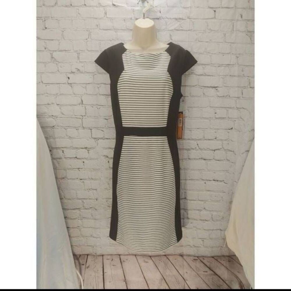 ILE New York Women's Size 12 Black/White Dress